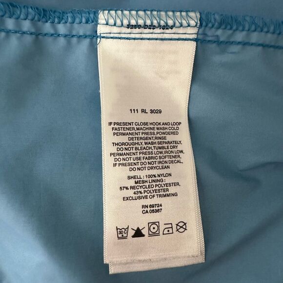 Columbia Omni-Shield Blue Outdoor Packable Windbreaker Rain Jacket Size Medium - Picture 4 of 13